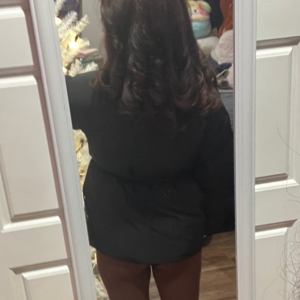 Maniere De Voir Black Puffer Jacket - Picture 5 of 14